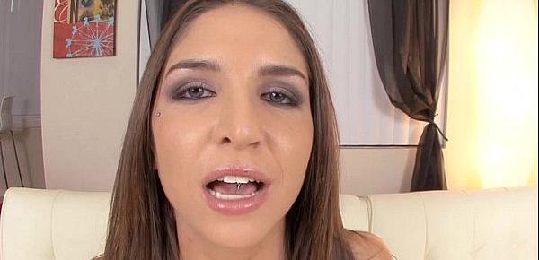  Giselle Leon Deep Throats Cock And Swallows A Load